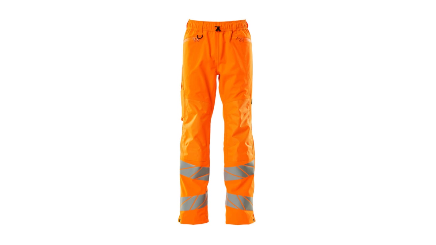 Mascot Workwear 19590-449 Warnschutz-Arbeitshose, Überziehhose 100 % Polyester Orange, Größe 41Zoll