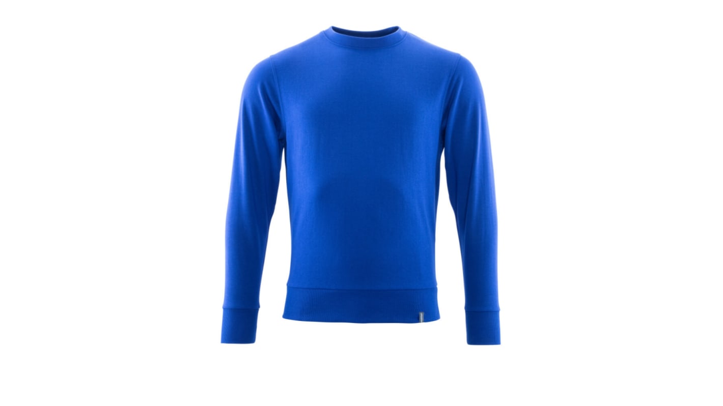 Sudadera de trabajo Mascot Workwear de color Azul, talla S, para Hombre, 40 % poliéster, 60% algodón