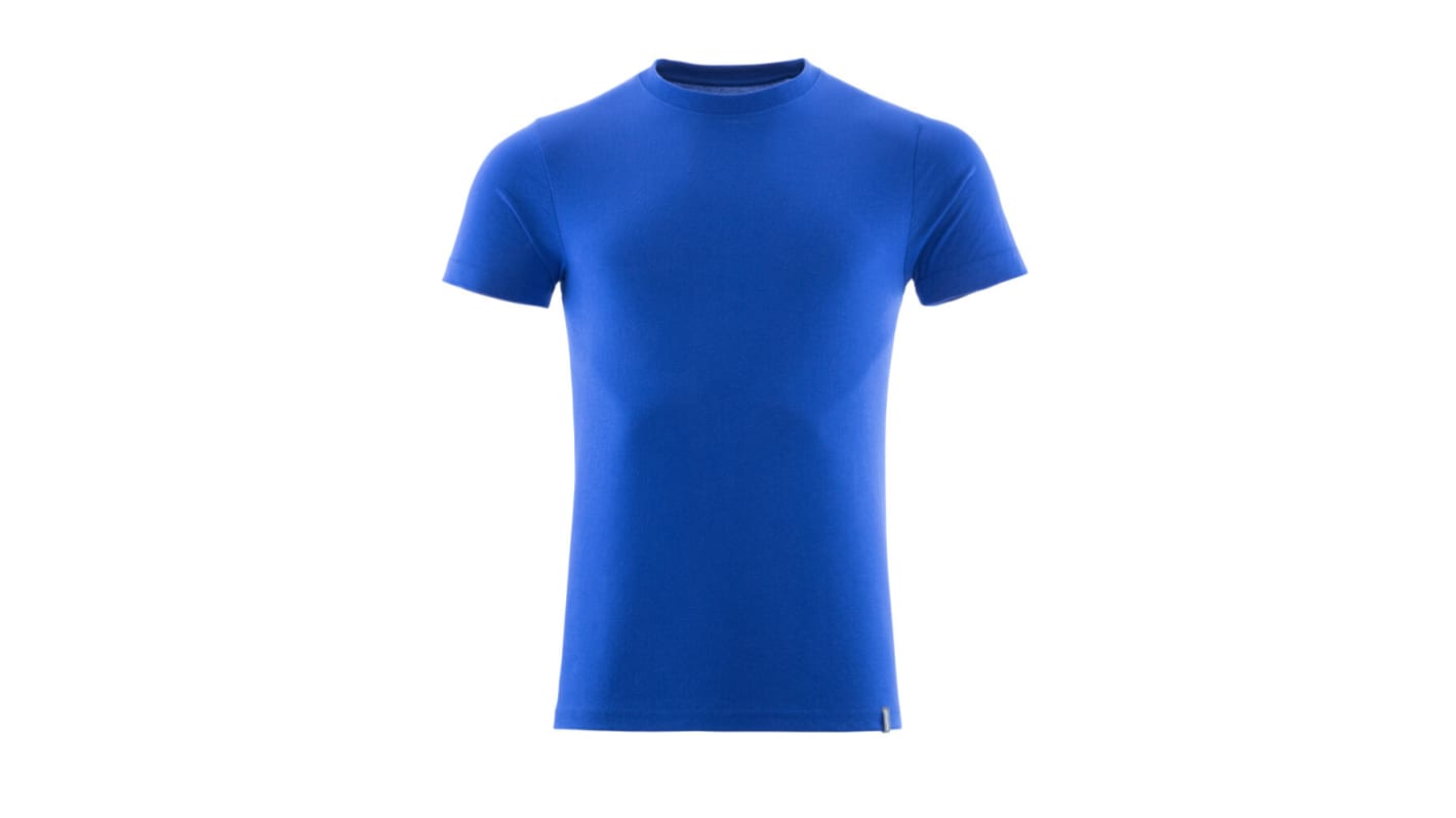 Mascot Workwear Blue 40% Polyester, 60% Cotton T-Shirt, UK- L, EUR- L