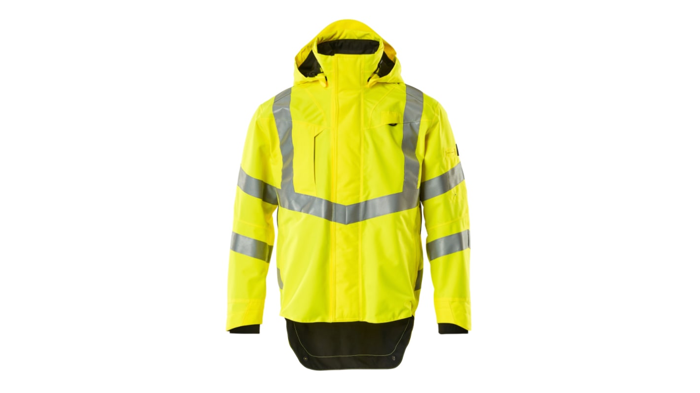 Mascot Workwear 20501-231 Yellow Unisex Hi Vis Jacket, 116 cm