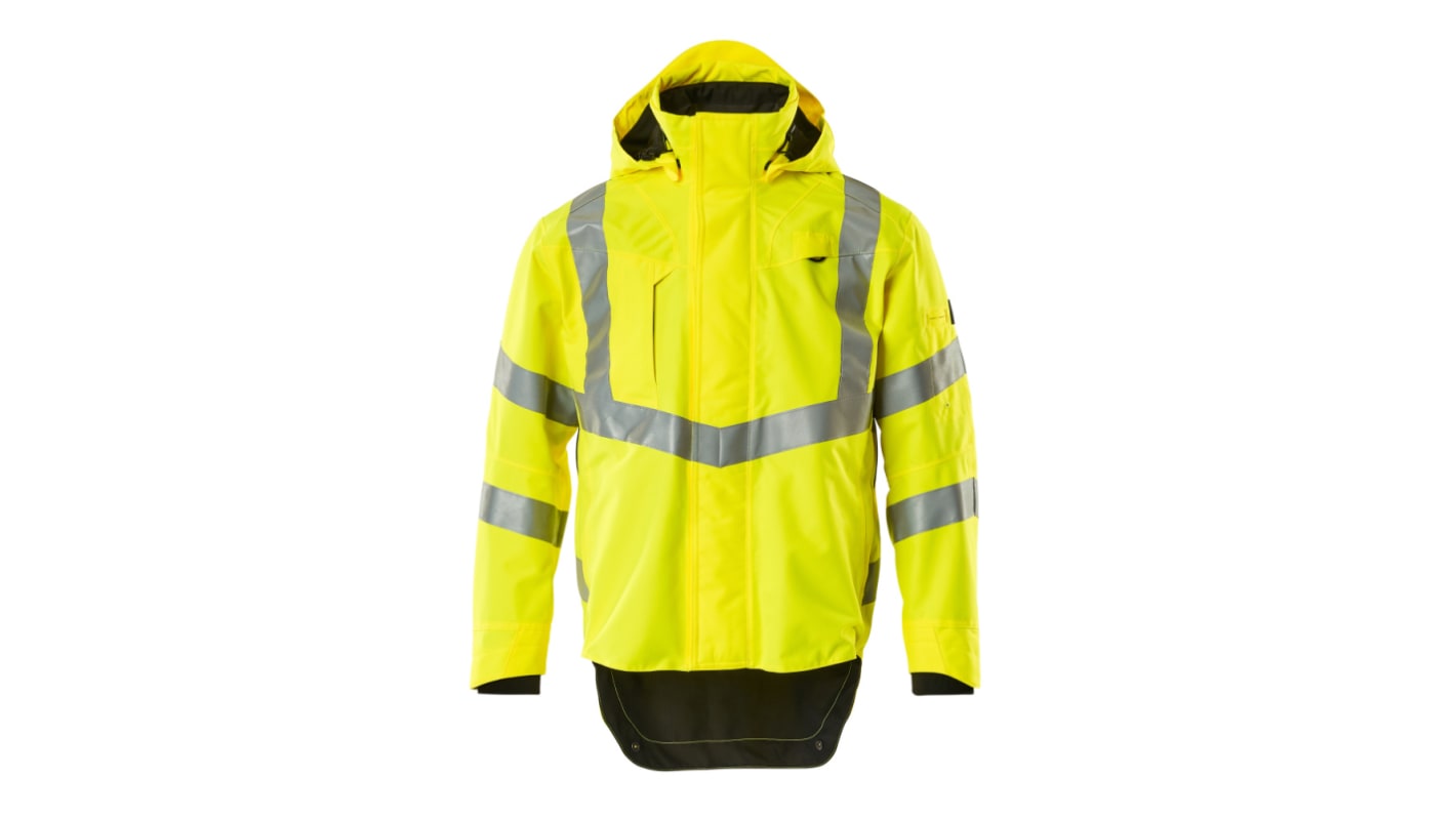 Chaqueta alta visibilidad Unisex Mascot Workwear de color Amarillo, talla 116 cm