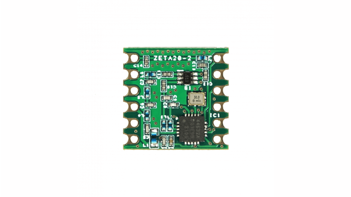 RF Solutions ZETA208S RF RF Module RF Transceiver 868MHz, 3.6V RS