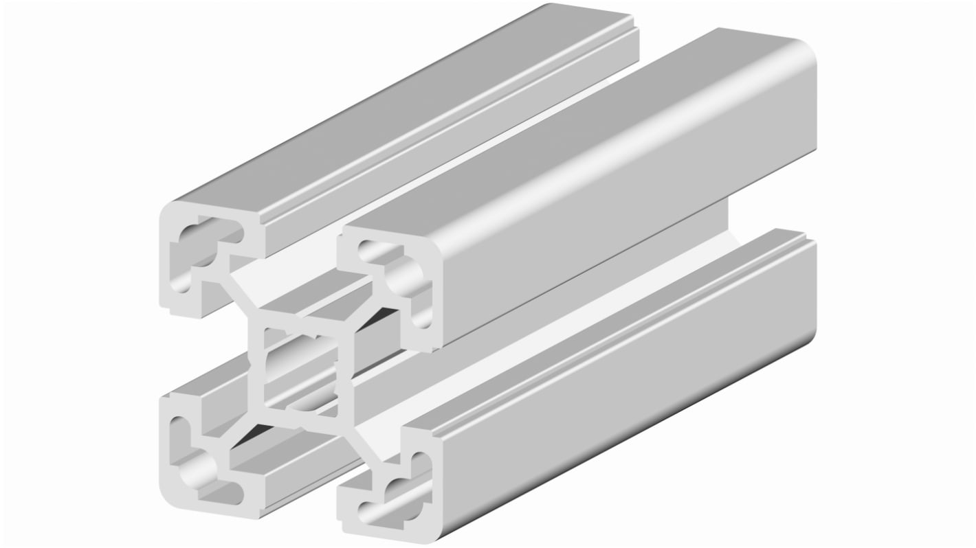 rs-pro-silver-aluminium-anodized-profile-strut-40-x-40-mm-10mm
