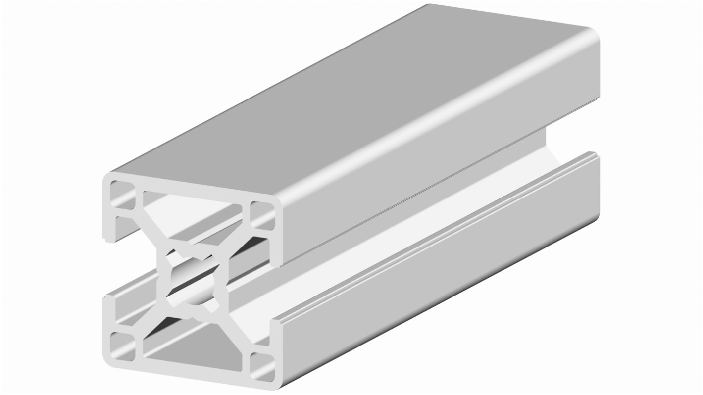 Profilé Aluminium, Anodisé RS PRO 30 x 30 mm x 2m