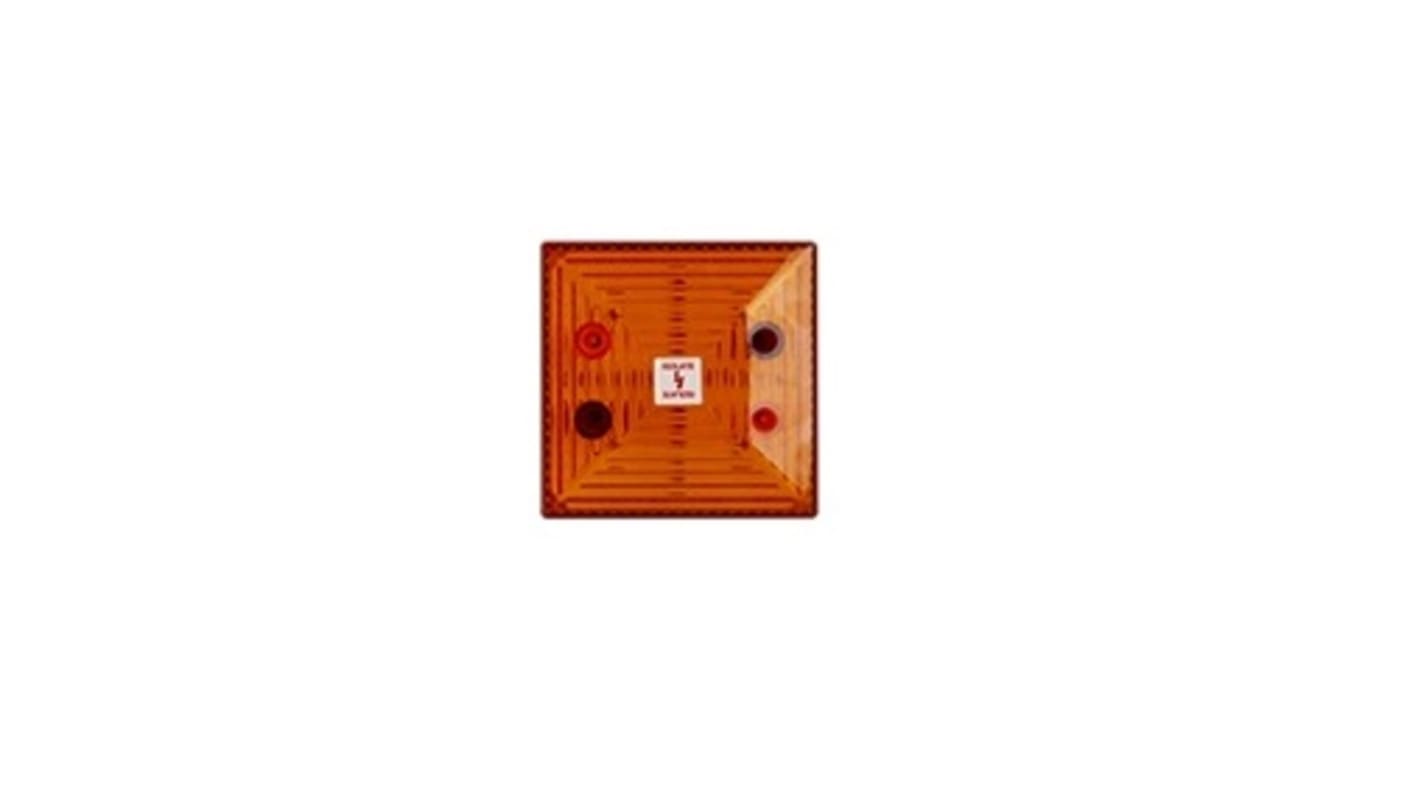 Signal d'état LED industriel Clifford & Snell, série FD40, Ambre, 35 → 85 V c.a./c.c., FD40