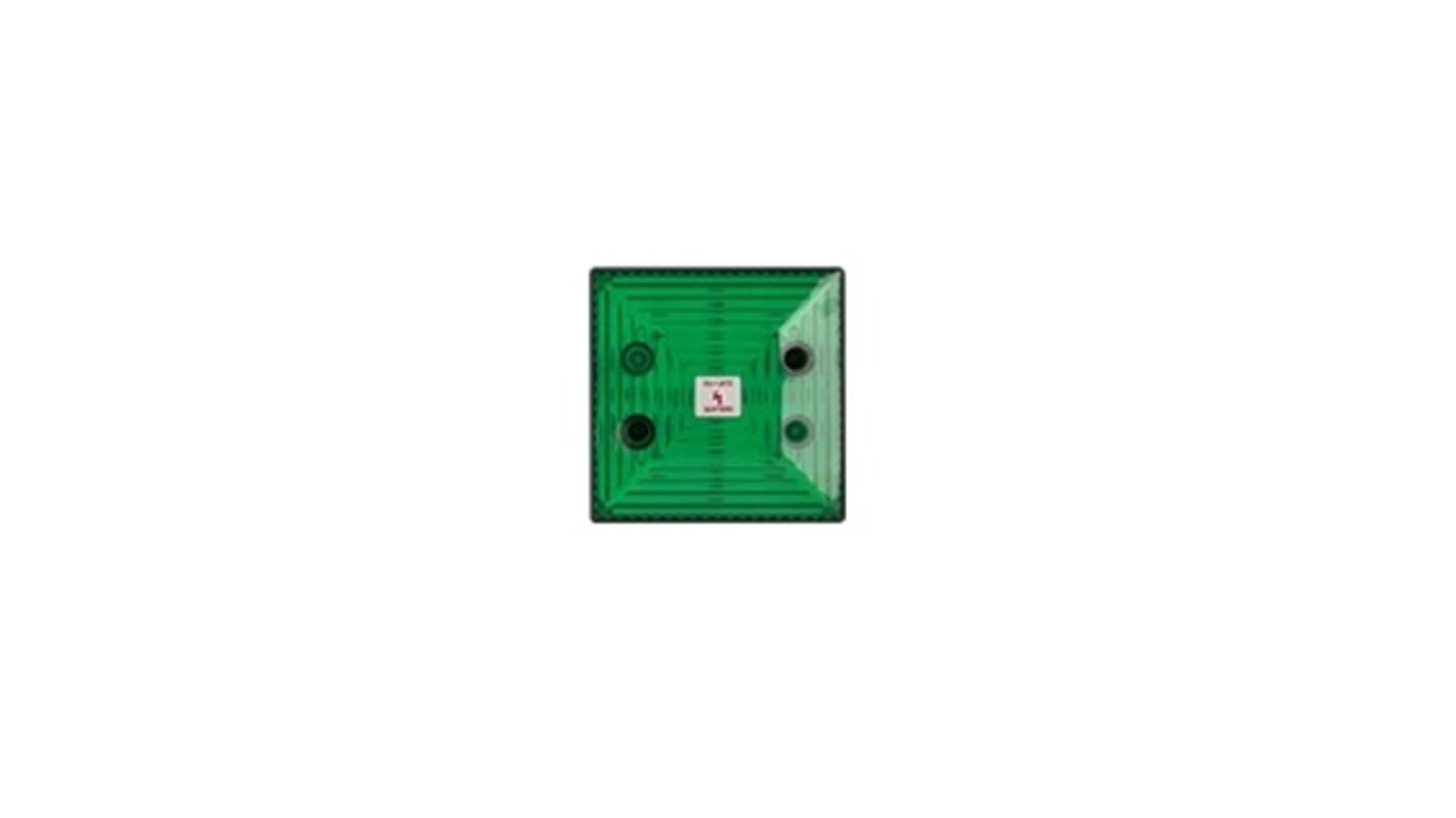Clifford & Snell FD40 Series Green Flashing Effect LED Beacon for Use with FD40, 35 → 85 V ac/dc, LED Bulb, AC,