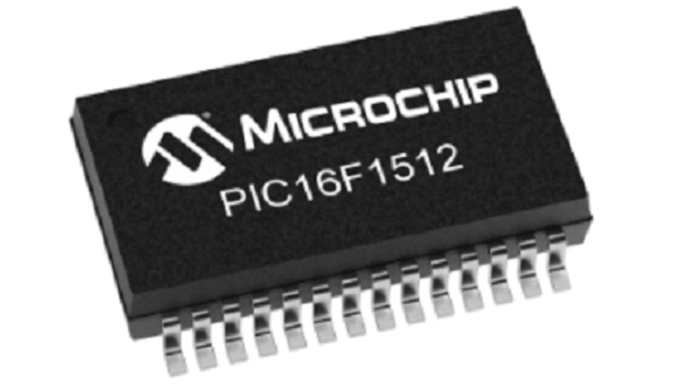 Microcontrollore MCU Microchip, PIC, SSOP, PIC16, 28 Pin, Montaggio superficiale