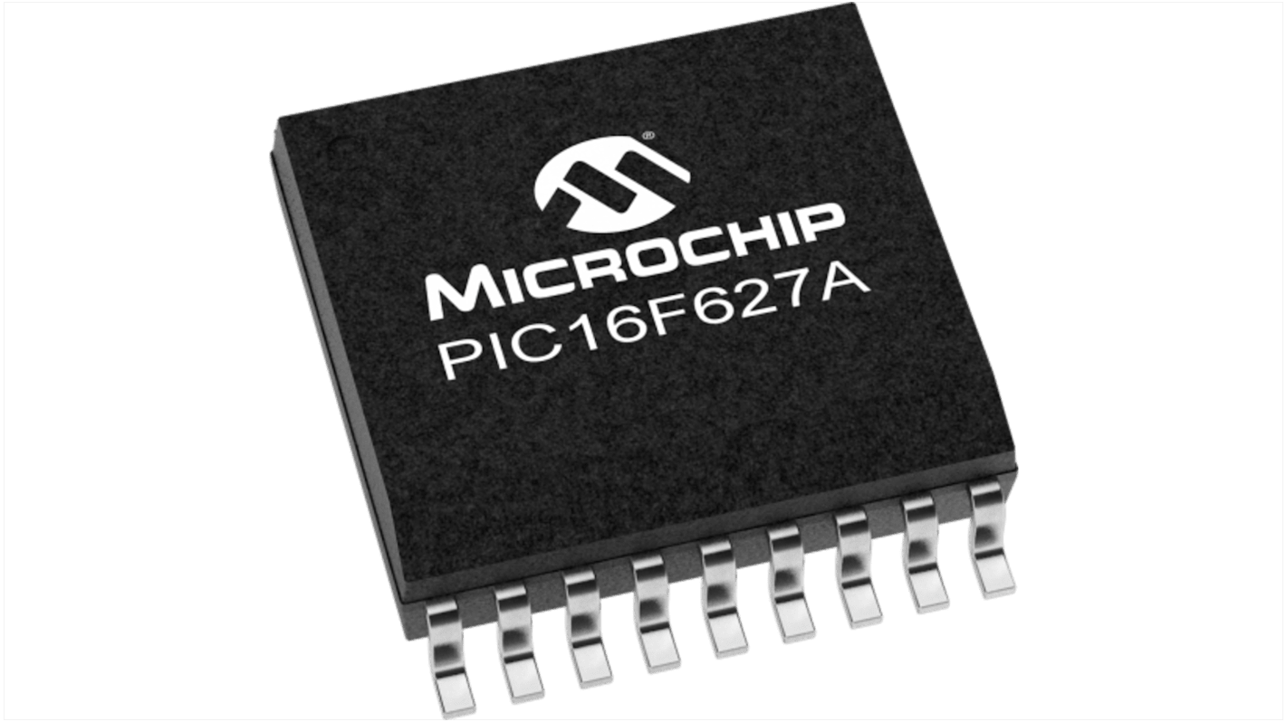 Microcontrollore MCU Microchip, PIC, SOIC, PIC16, 18 Pin, Montaggio superficiale