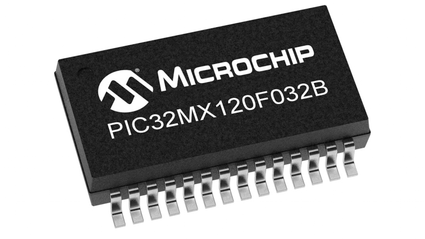 Microcontrollore Microchip, PIC, SOIC, PIC32MX, 28 Pin, Montaggio superficiale