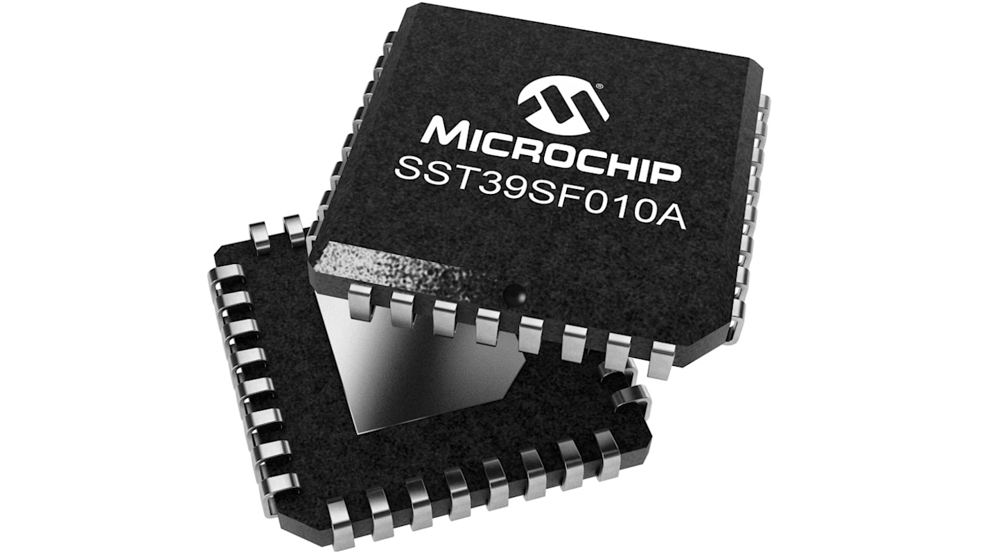 Memoria Flash Microchip, 1Mbit, PLCC, 32 Pin