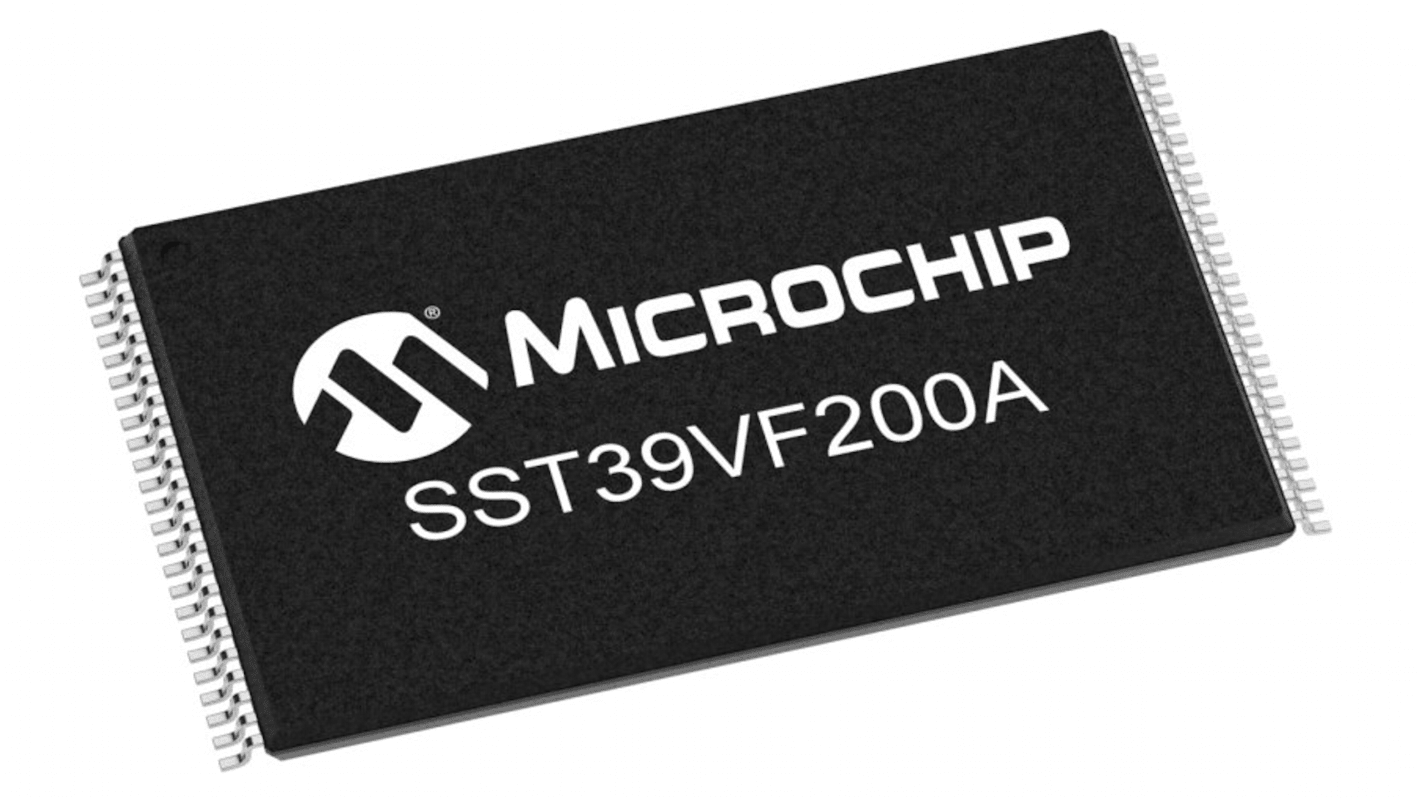 Microchip 2Mbit Flash Memory 48-Pin TSOP, SST39VF200A-70-4I-EKE | RS
