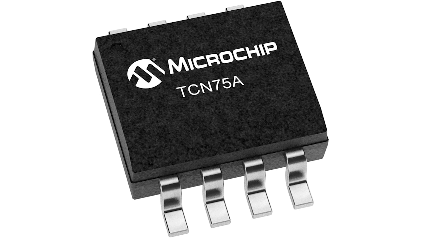 Sensore di temperatura Microchip, interfaccia I2C, montaggio , montaggio superficiale