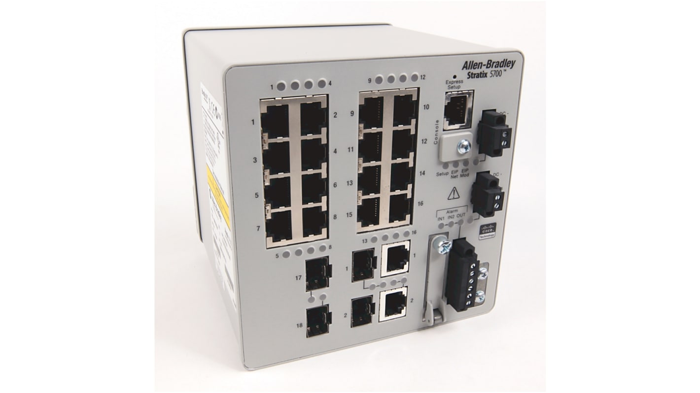 Switch Ethernet Rockwell Automation, 20 porte
