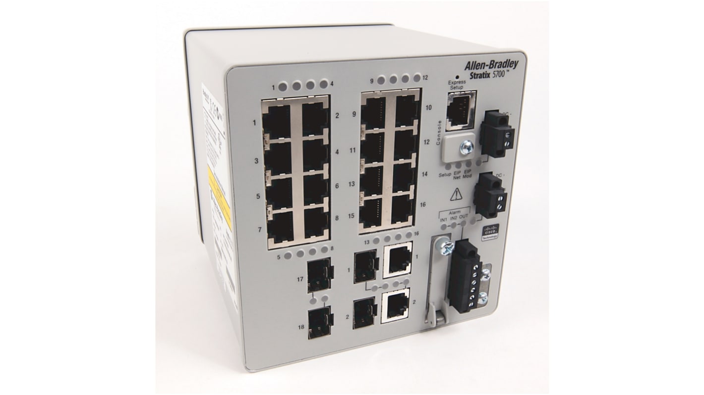 Rockwell Automation Netzwerk Switch 20-Port Verwaltet