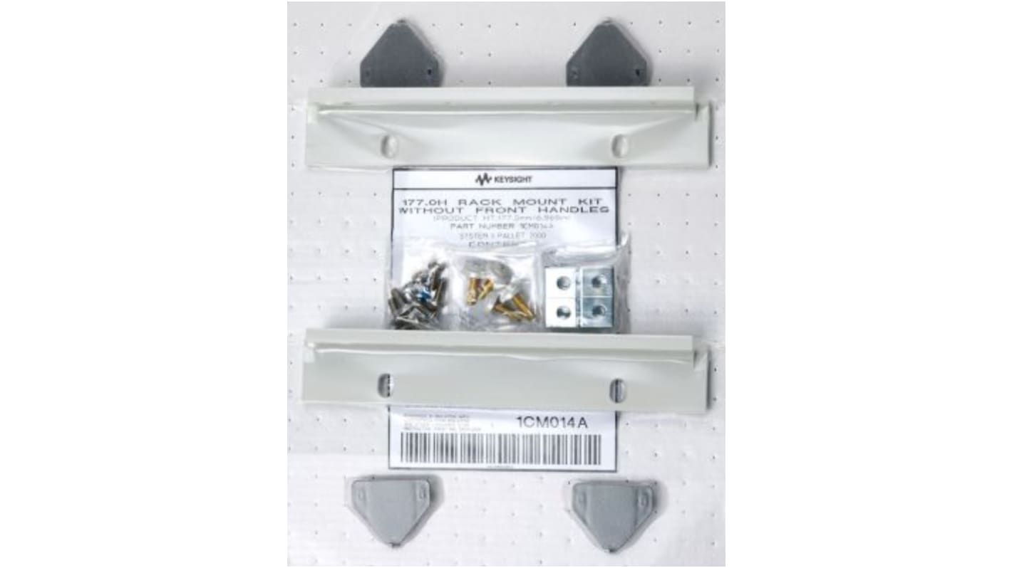Kit de montaje para rack Keysight Technologies de Metal, para usar con Accesorios, 4 unidades