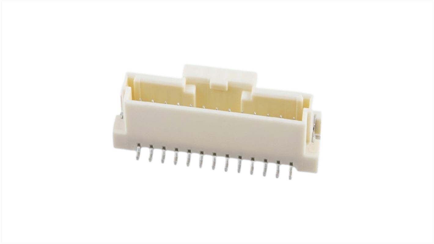 Molex 560020 Leiterplatten-Stiftleiste, 10-polig / 1-reihig, Raster 2mm