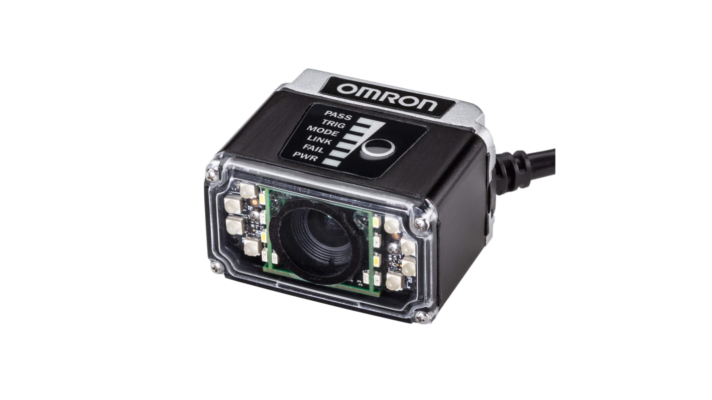 Sensor de visión Omron F420-F000L12M-SRA, LED Rojo, Monocromo, USB, 75 → 1200 mm