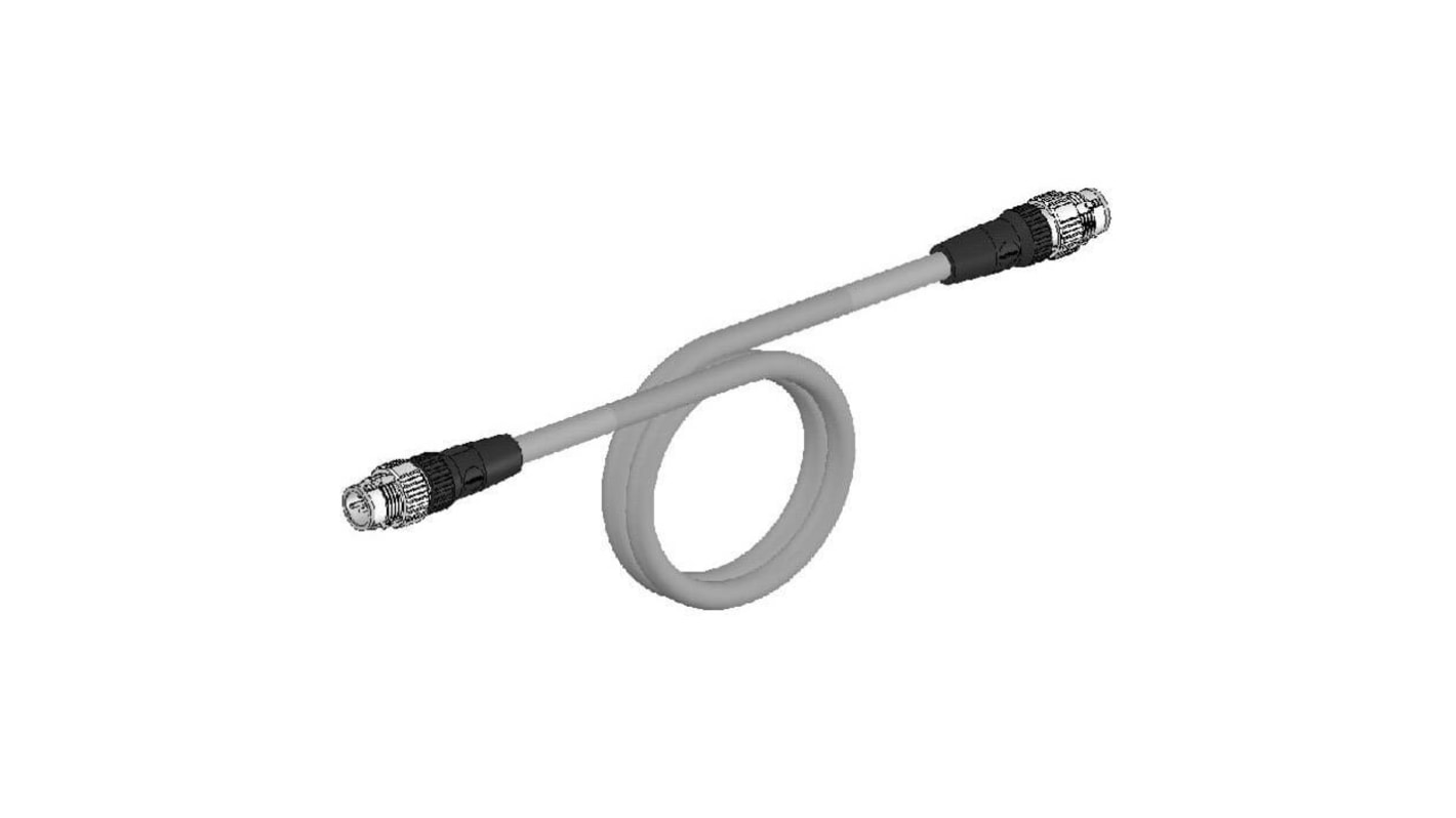 Omron Ethernet-kabel Cat5e, LyseBlå, 500mm