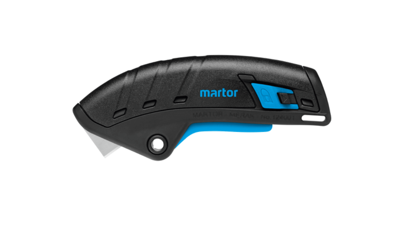 MARTOR Safety Knife with Auto-retractable Blade, Retractable, 9mm Blade Length