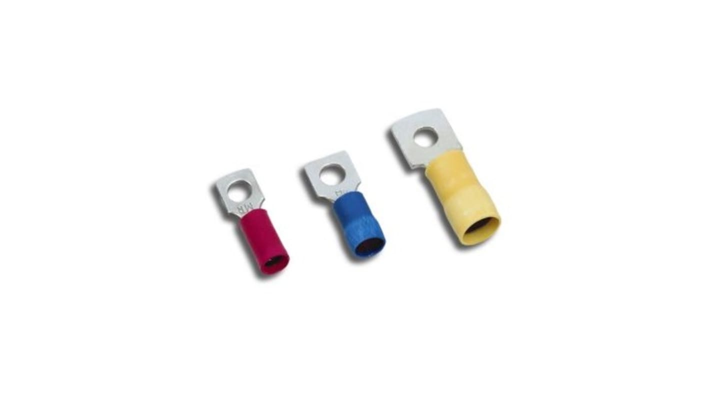 C100SRGC1-6 | MECATRACTION Insulated Spade Connector, Preinsulated ...