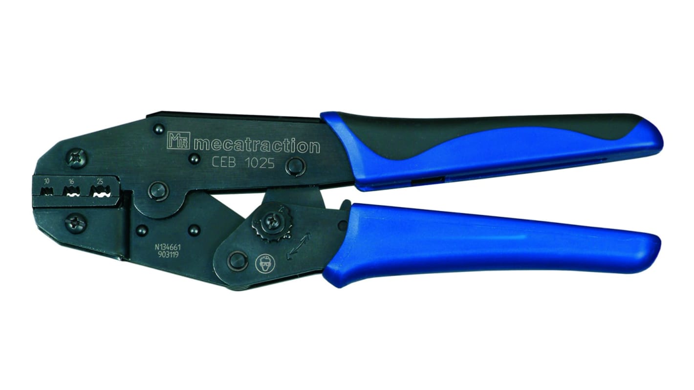 MECATRACTION Hand Operated Mechanical Crimping Tools Hand Crimp Tool for Wire Ferrules