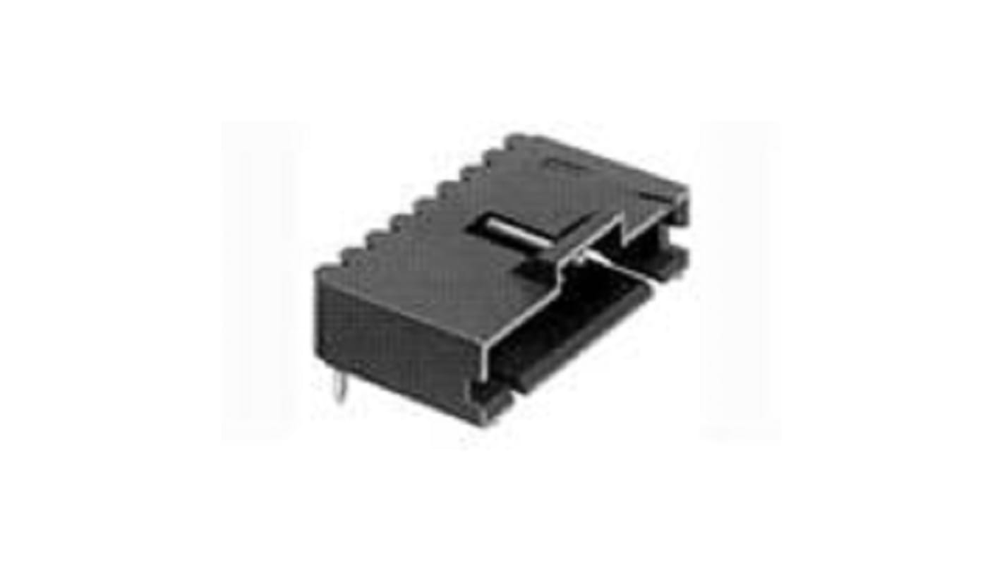 Conector macho para PCB TE Connectivity serie AMPMODU MTE de 4 vías, 1 fila, paso 2.54mm