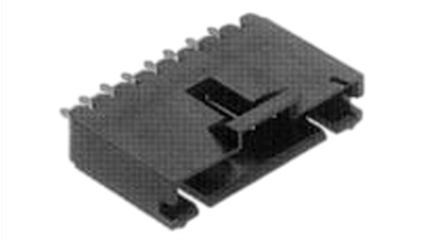 TE Connectivity 基板接続用ピンヘッダ 6極 2.54mm 1列 5-103639-5