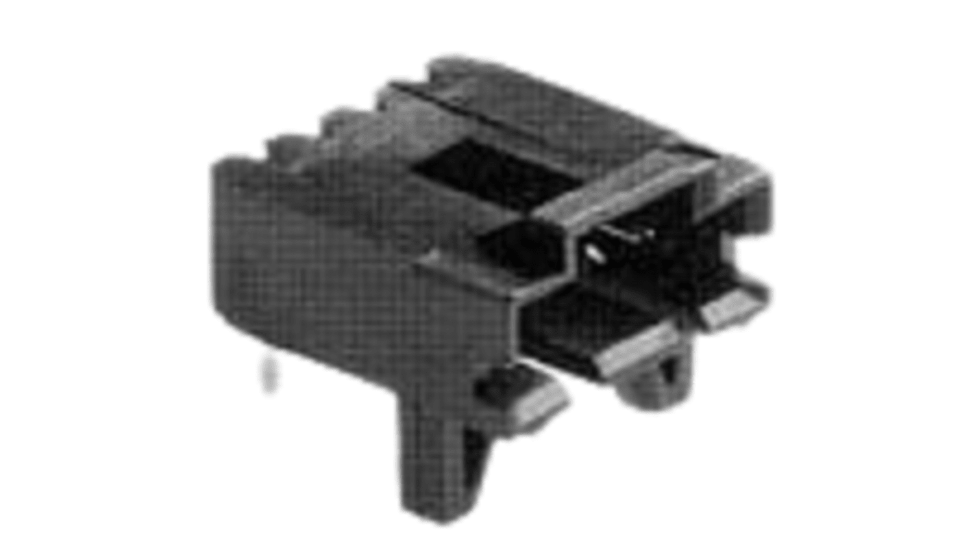 TE Connectivity AMPMODU MTE Series PCB Header, 3 Contact(s), 2.54mm Pitch, 1 Row(s)