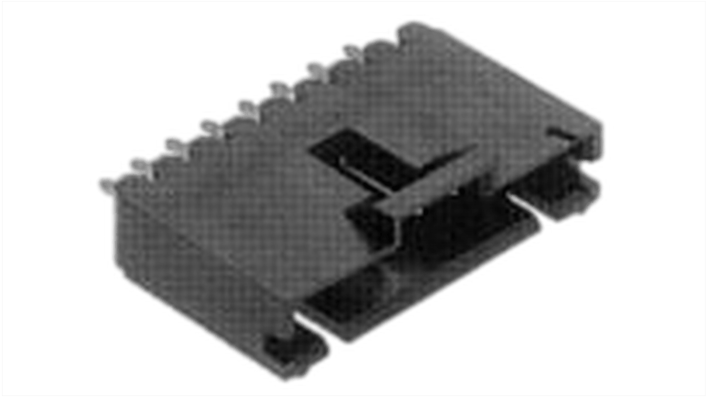 TE Connectivity AMPMODU MTE Series PCB Header, 3 Contact(s), 2.54mm Pitch, 1 Row(s)