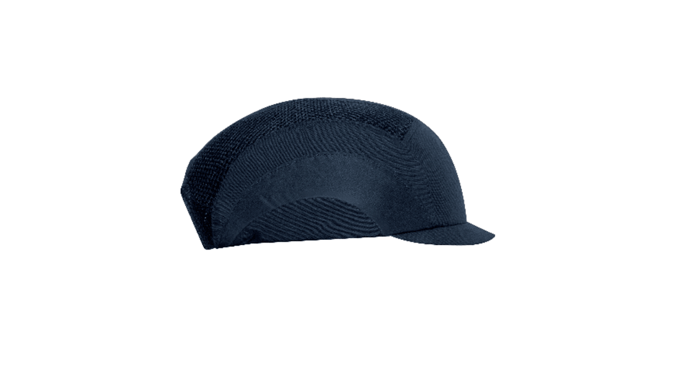 Gorra antigolpes  con visera corta JSP de color Azul oscuro