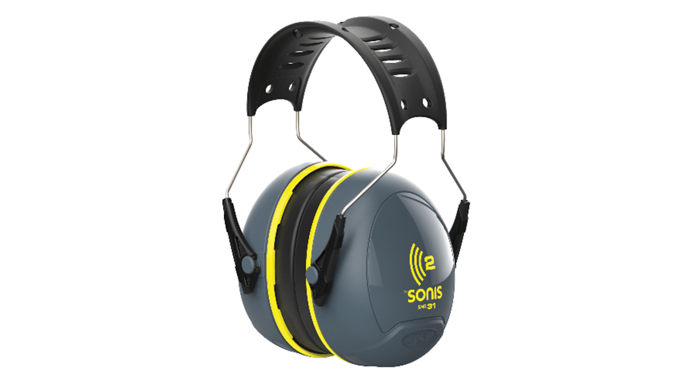 Casque anti-bruit JSP série Sonis Serre-tête 31dB Gris