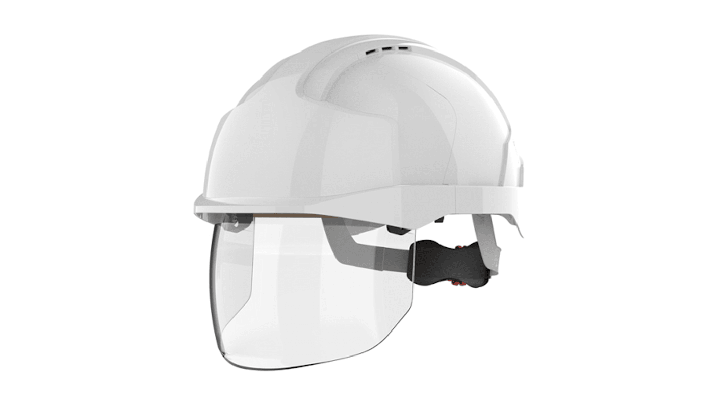 AMD170004F00 JSP White Hard Hat , Ventilated RS