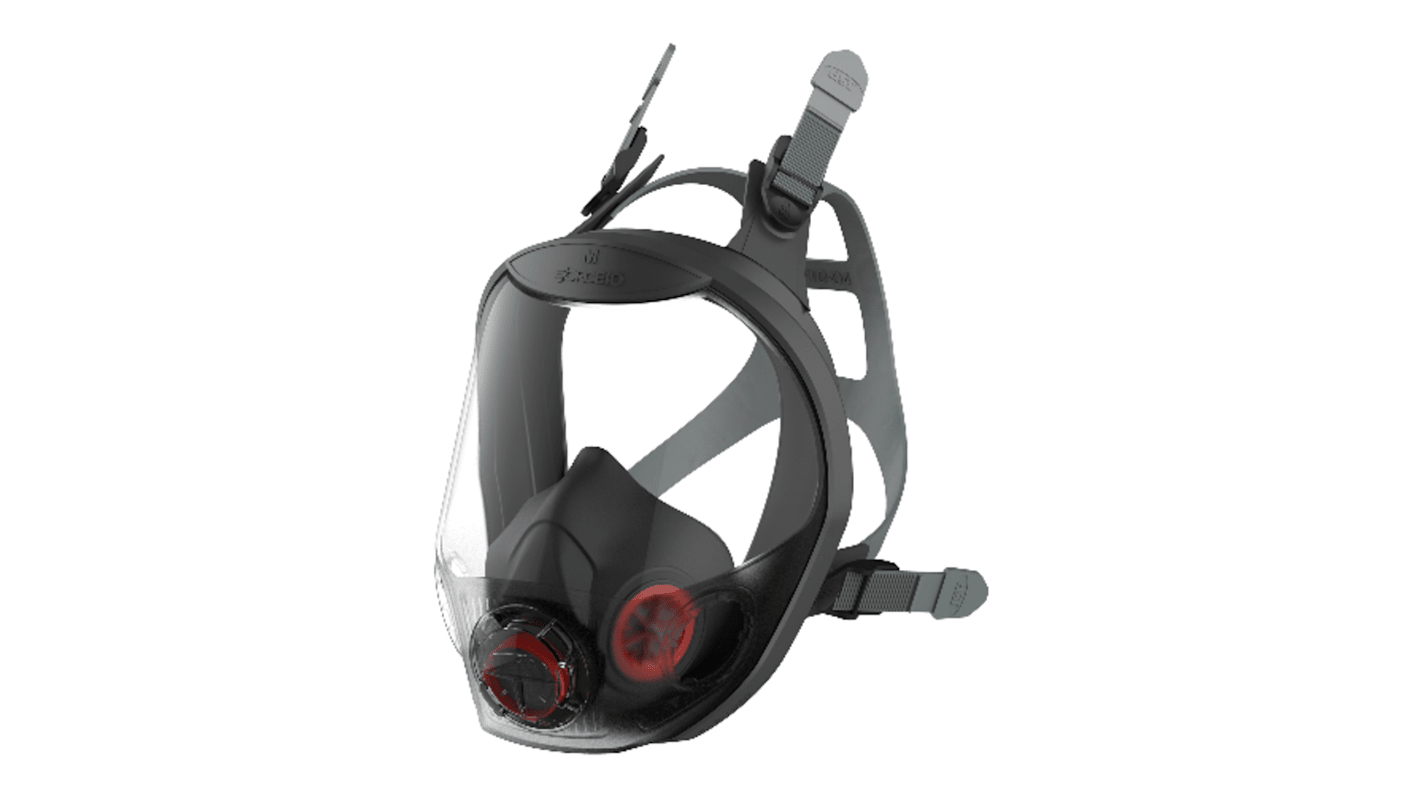 JSP Force 10 Series Full-Type Respirator Mask with Replacement Filters, Size M, Hypoallergenic