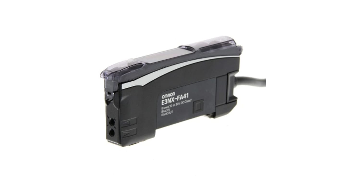 Omron 光ファイバセンサ E3NX-FA11AN 2M, IP50, 30 V