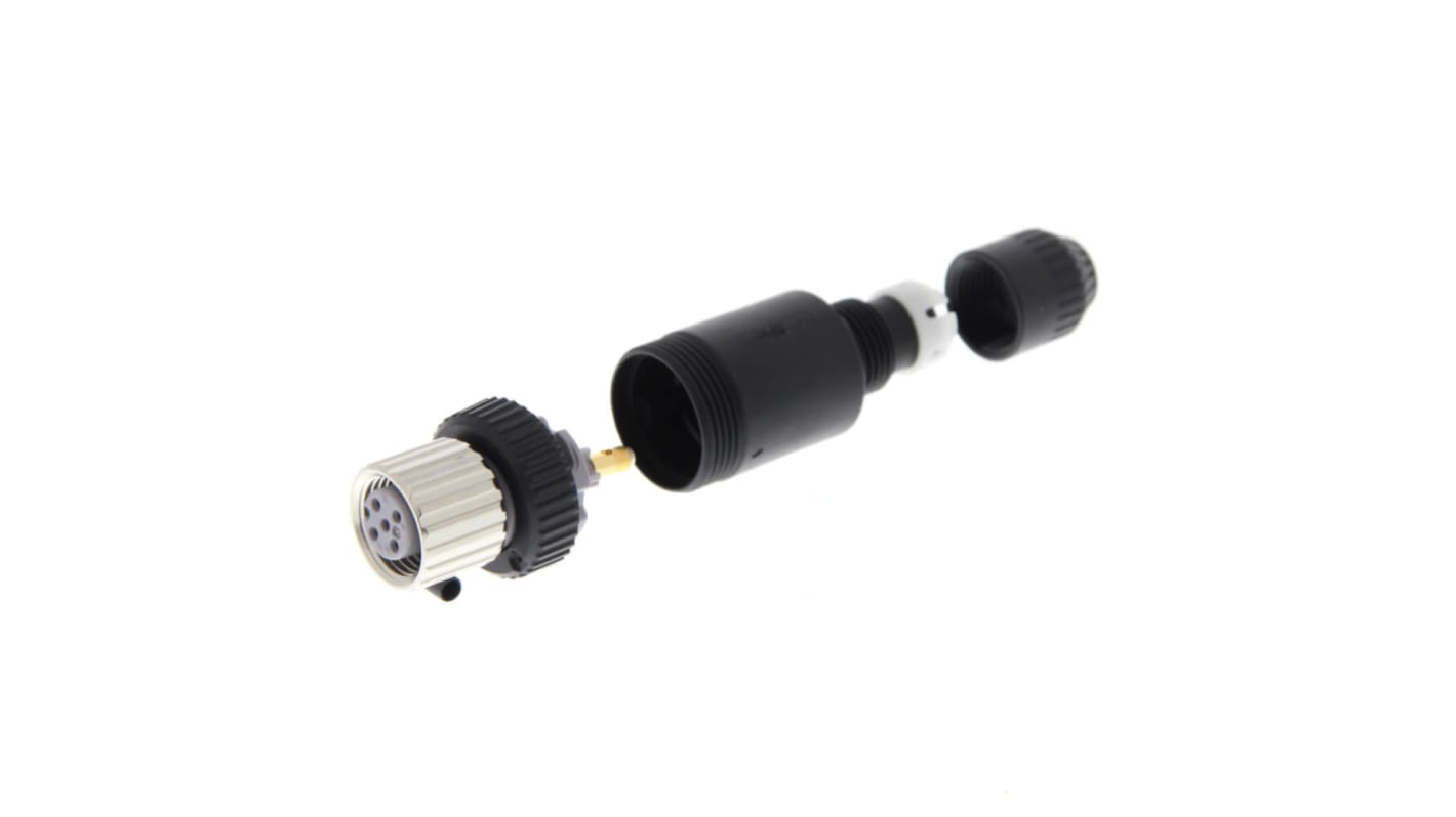 Field assembly connector, M12 straight s