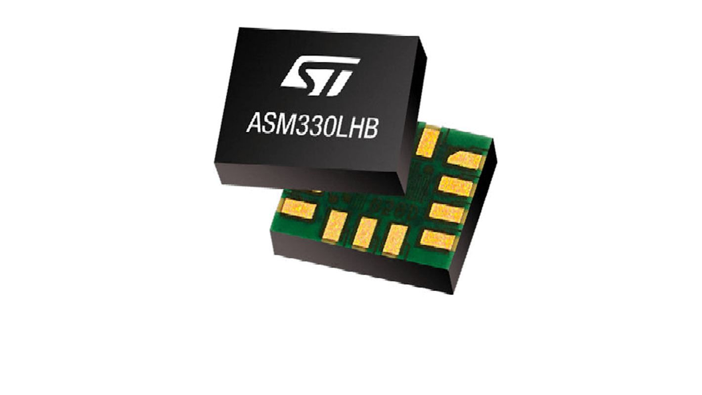 ASM330LHBTR STMicroelectronics 3Axis Surface Accelerometer, LGA, I2C