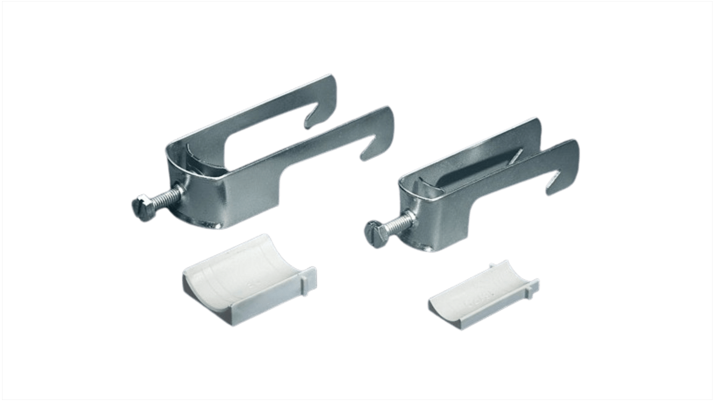 Zacisk kablowy 16mm materiał: Stal Naturalny Zacisk C