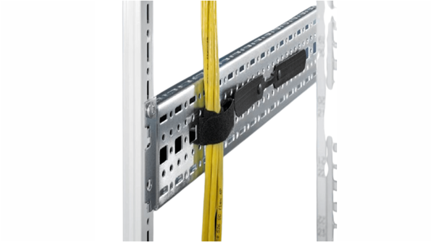 Rittal Nylon Klettverschluss-Kabelbinder Regelkreis Schwarz 20 mm x 300mm