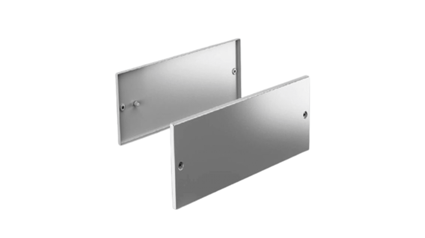 Rittal VX Series RAL 7035 Sheet Steel Side Panel, 600mm W, 200mm L, for Use with Enclosure VX