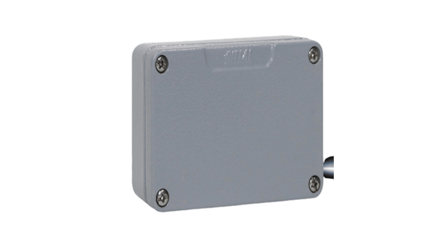 Rittal GA Series Silver Grey Aluminium Enclosure, IP66, IK08, Silver Grey Lid, 36 x 98 x 64mm