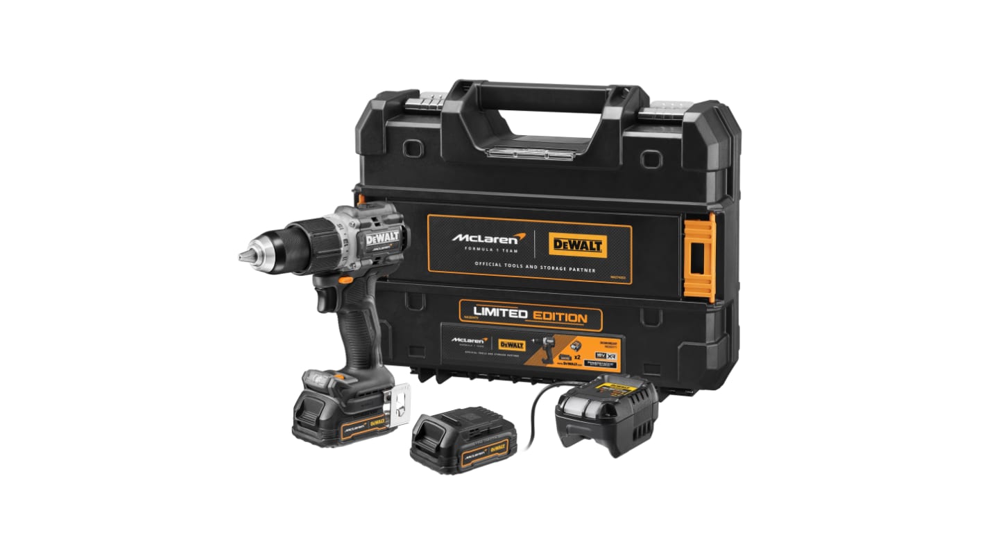 Taladro combinado DeWALT a batería Li-Ion de 18V 1.7Ah con 1 batería