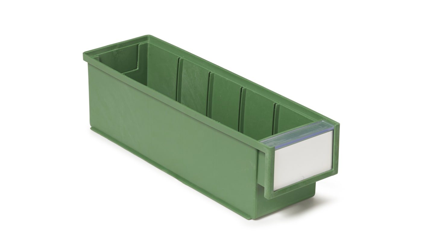 Gaveta Treston, Verde de Bioplástico, Portátil, 82mm x 92mm