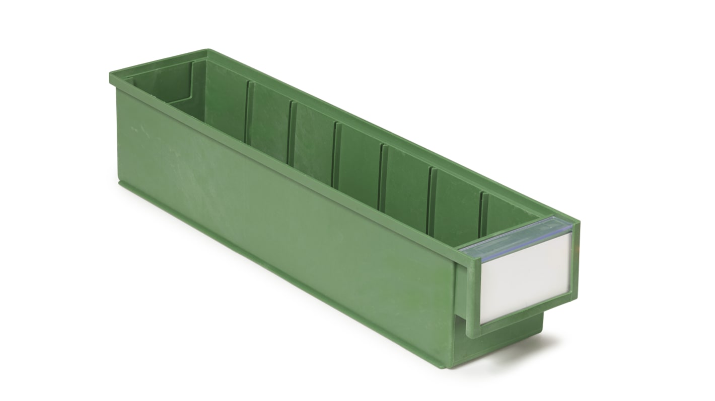 Gaveta Treston, Verde de Bioplástico, Portátil, 82mm x 92mm