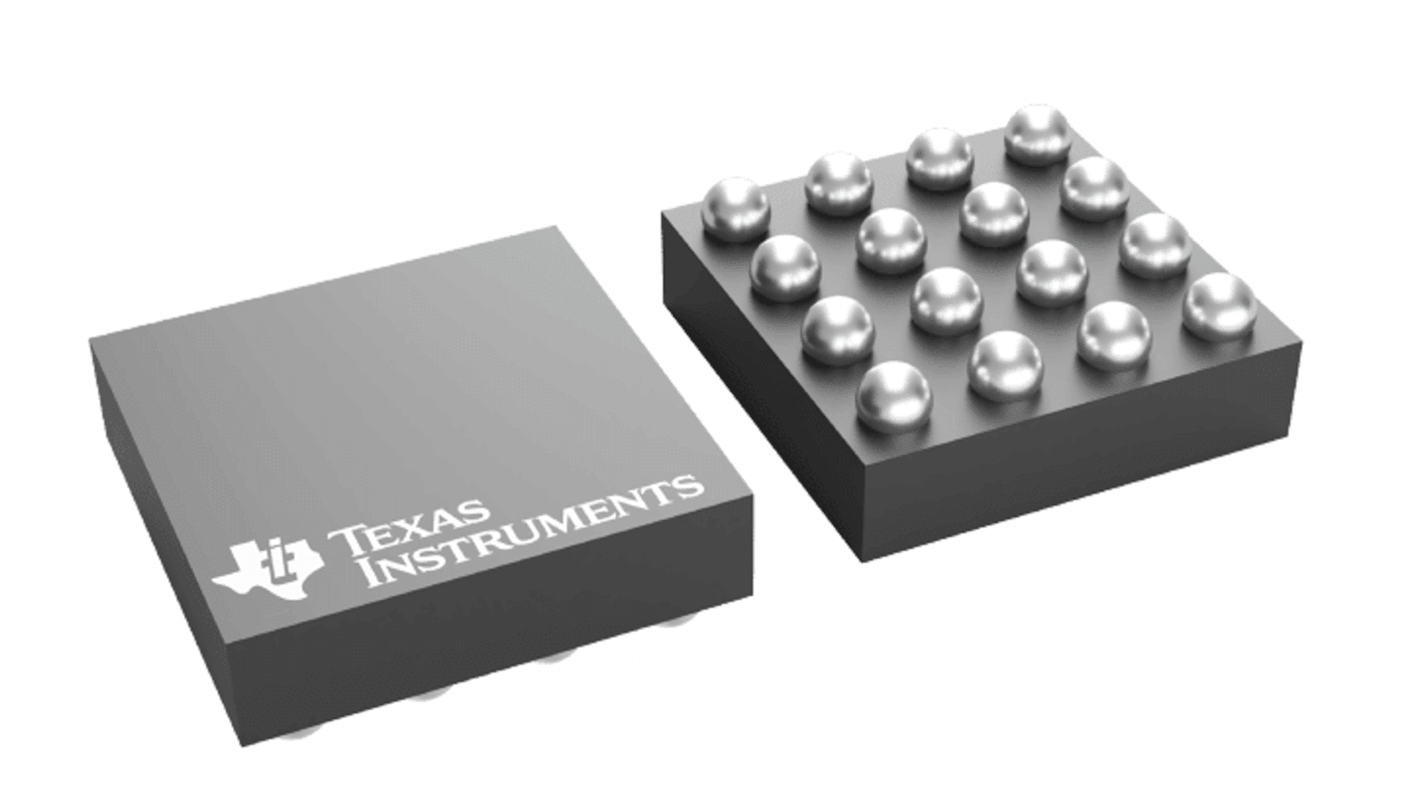 Texas Instruments TPS61372YKBT, Boost Converter, Synchronous Boost Converter 3.8A Adjustable, 1.5 MHz 16 Pin-Pin, DSBGA