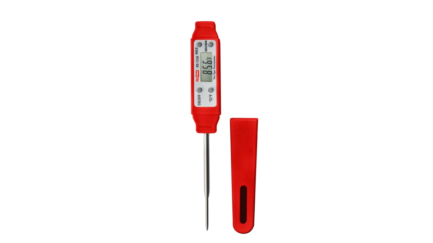 Termometro digitale RS PRO, sonda NTC, +200°C max , Cert. ISO