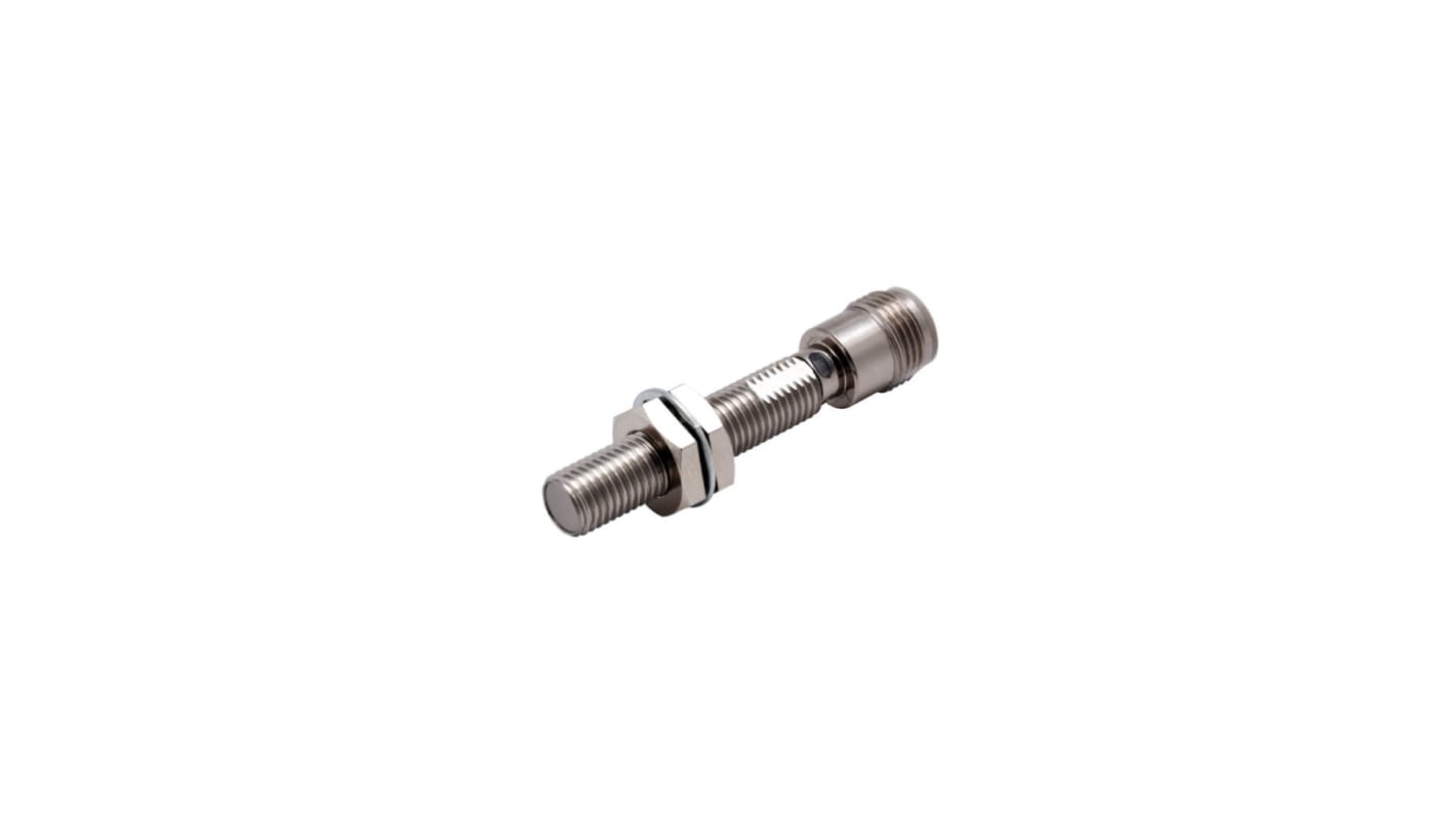 Omron Inductive Barrel-Style Proximity Sensor, M8 x 1, 1.5 mm Detection, PNP Output