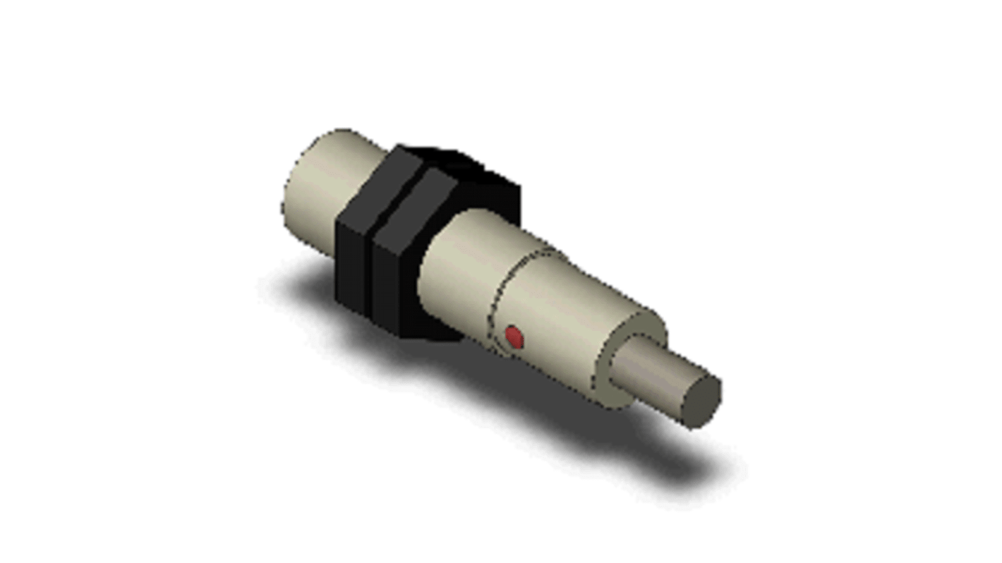 Omron Inductive Barrel-Style Proximity Sensor, M12 x 1, 2 mm Detection, NO Output