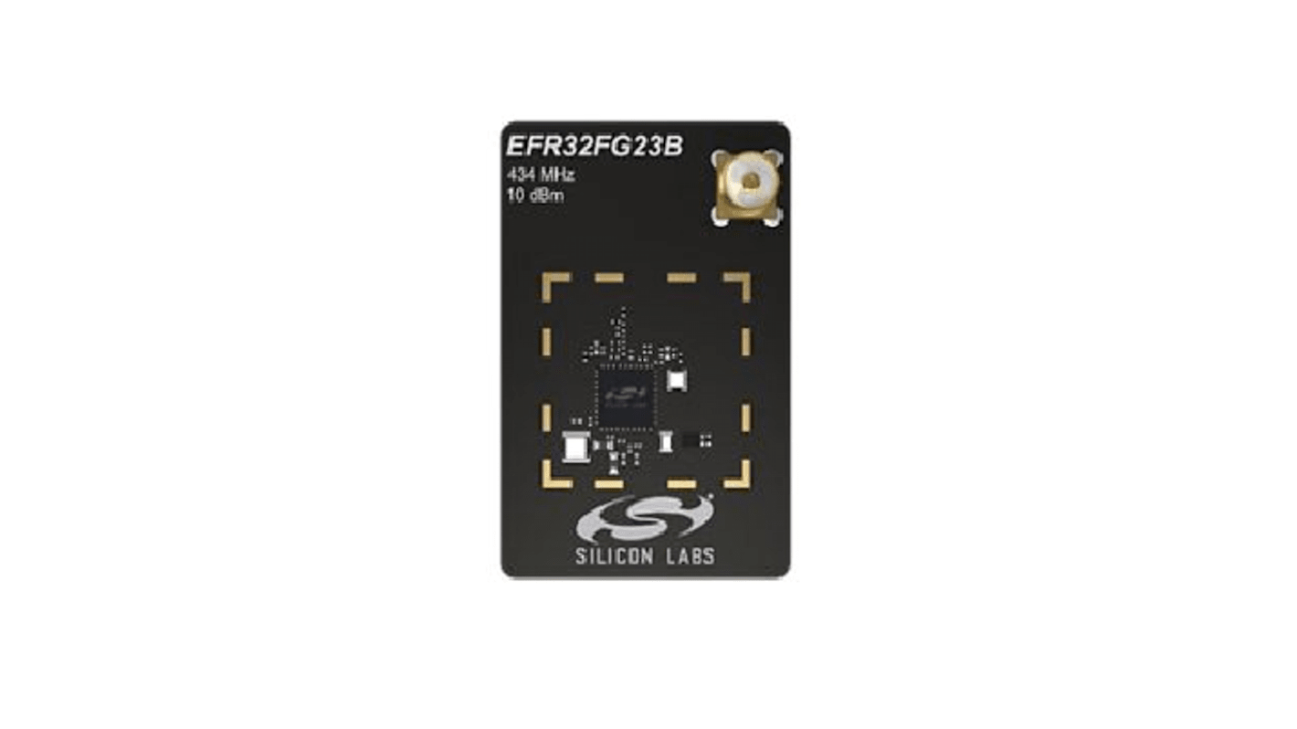 Placa de radio Inalámbrico IoT Silicon Labs FG23-RB4265B, frecuencia 433MHZ