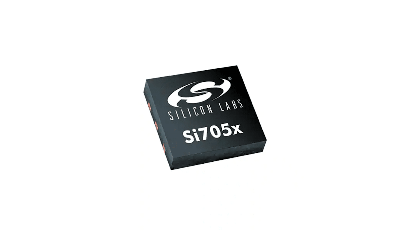 Silicon Labs Temperature Sensor, Digital Output, Surface Mount, I2C, ± 0.5°C