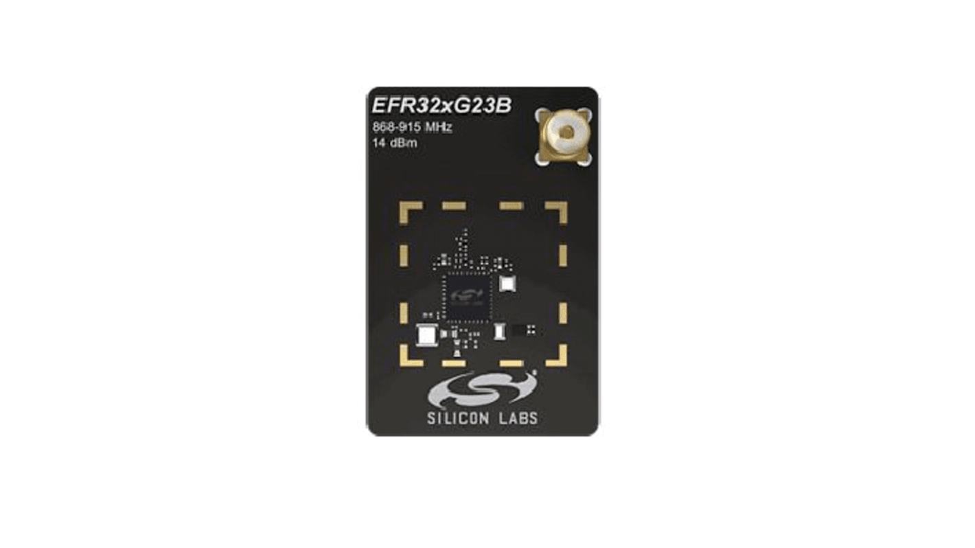 Kit de développement Silicon Labs EFR32FG23B Sans fil 868 → 915MHz